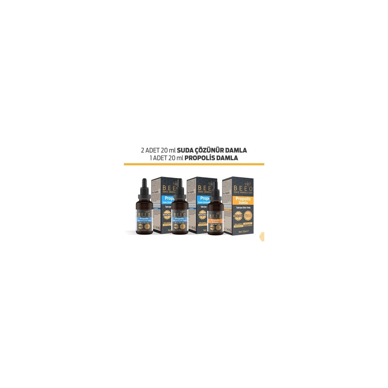 BEE'O Water-Soluble Propolis Drops - MALLTURK