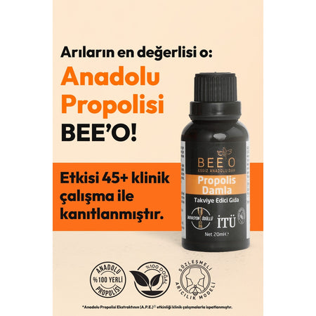 BEE'O Water-Soluble Propolis Drops - MALLTURK