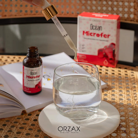 Orzax Ocean Microfer Yeni Nesil Iron Support Drops 30 Ml - MALLTURK