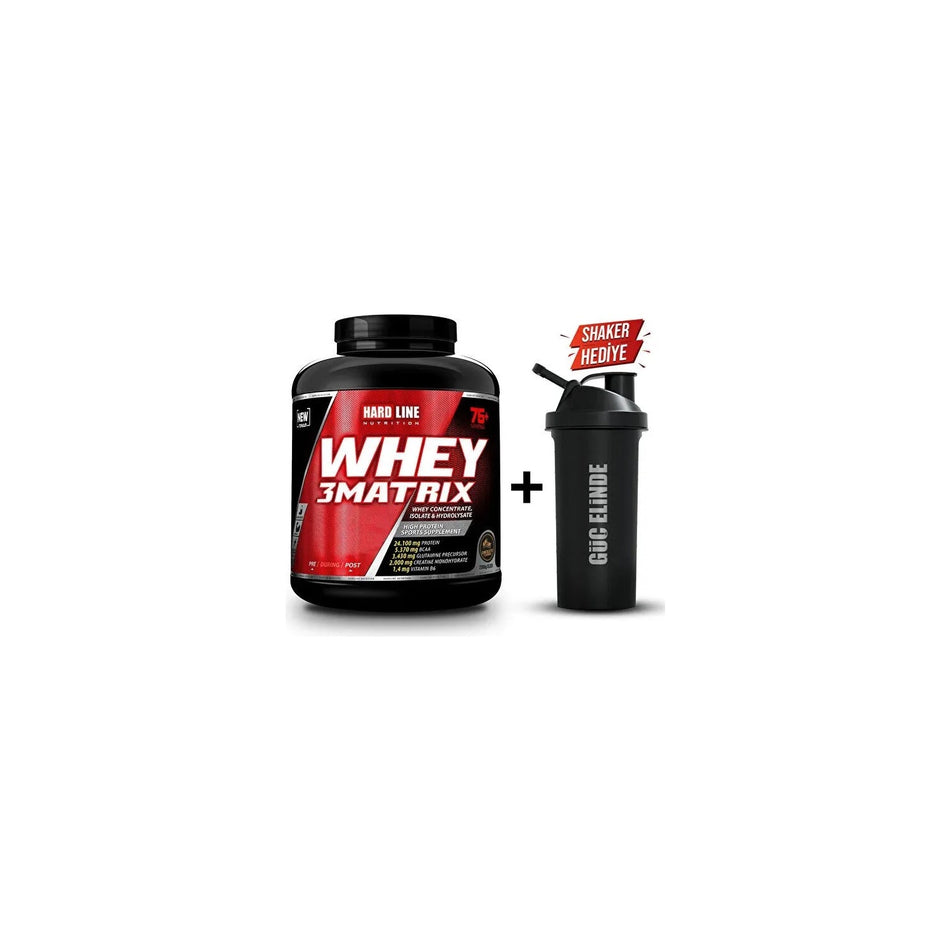 Hardline Nutrition Whey3 Matrix 2300g Cookies Flavored - MALLTURK