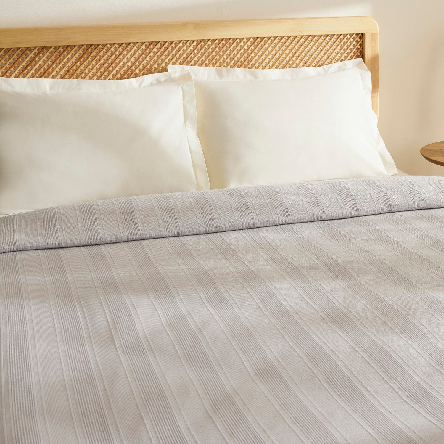 Karaca Home Verona 100% Cotton Double Piqué Blanket - MALLTURK