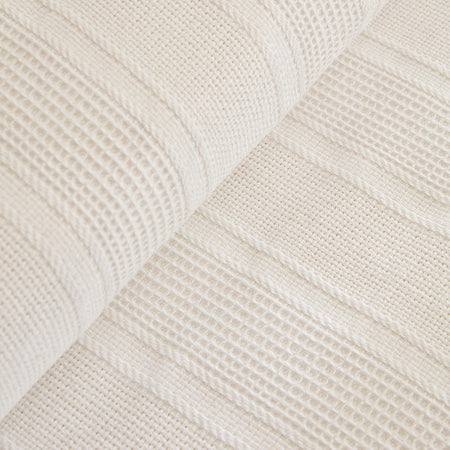 Karaca Home Verona 100% Cotton Double Bedspread White - MALLTURK