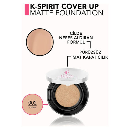 Flormar K-Spirit Cover Up Cushion Foundation