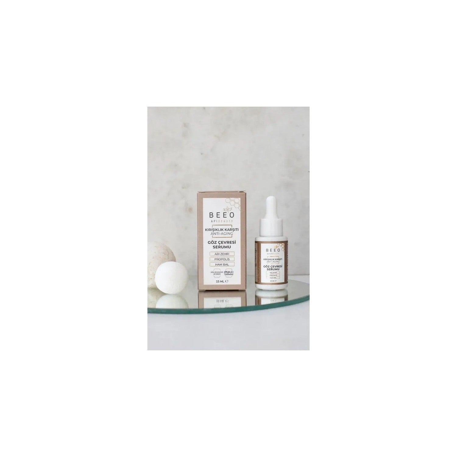 BEE'O Apibeauty With Propolis Anti-Aging Eye Contour Care Serum 15 ml Anti-Wrinkle