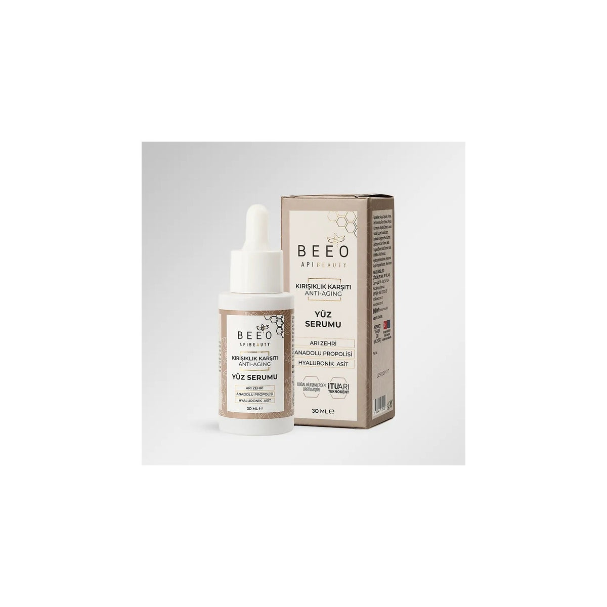 BEE'O Apibeauty With Propolis Anti-Aging Eye Contour Care Serum 15 ml Anti-Wrinkle