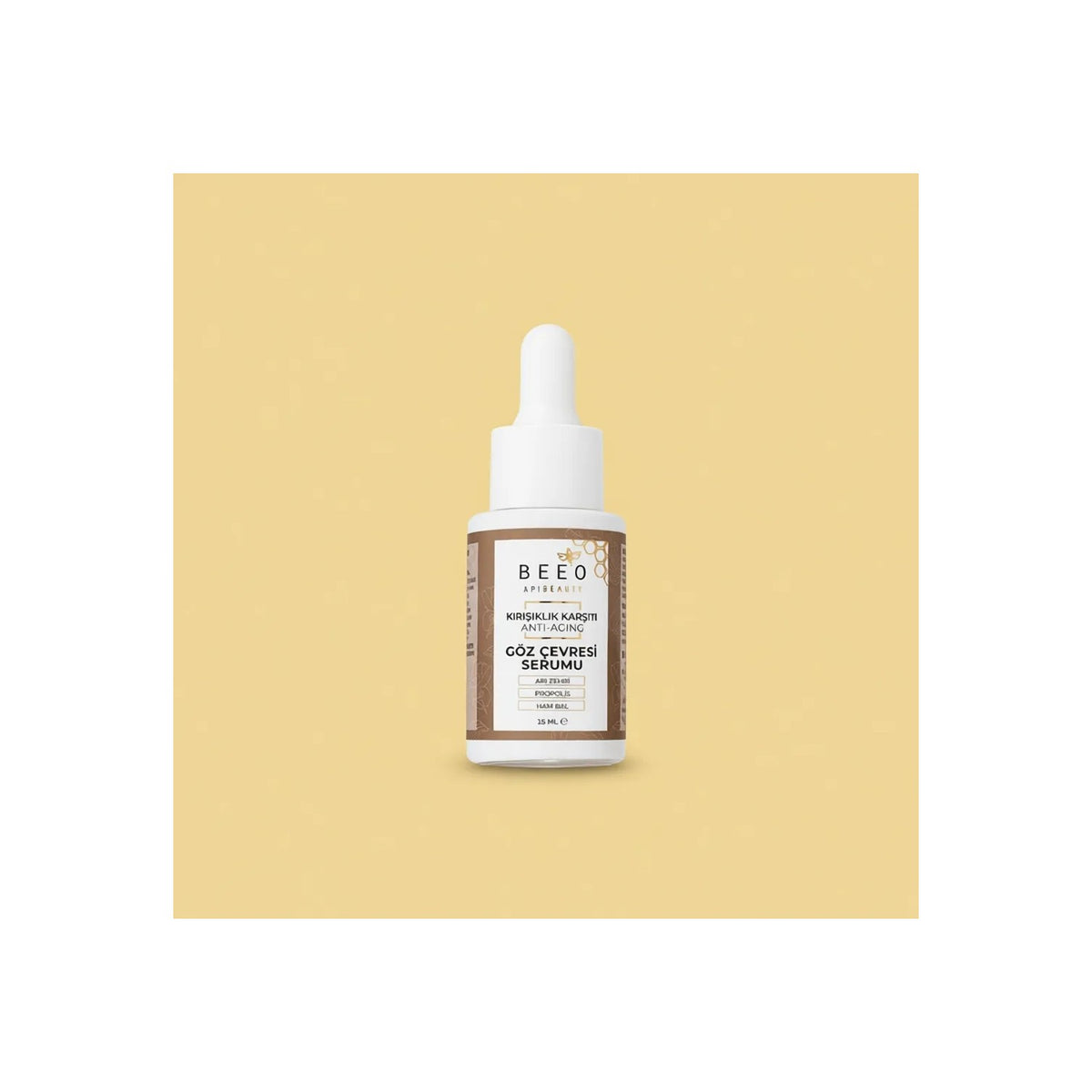 BEE'O Apibeauty With Propolis Anti-Aging Eye Contour Care Serum 15 ml Anti-Wrinkle