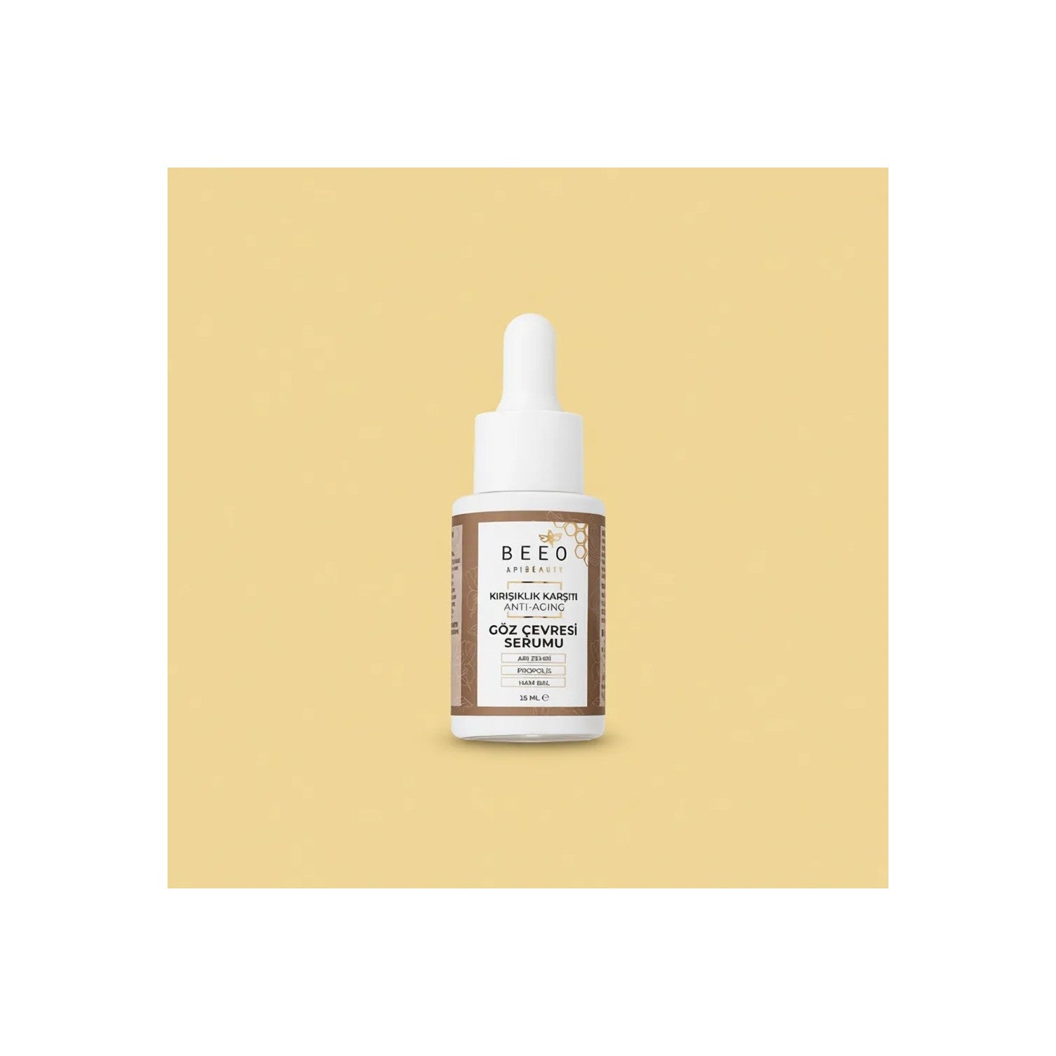 BEE'O Apibeauty With Propolis Anti-Aging Eye Contour Care Serum 15 ml Anti-Wrinkle
