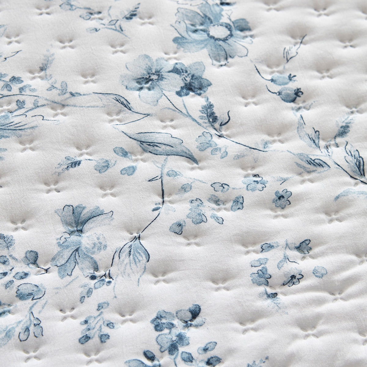 KaracaHome Marisa Double Bedspread in Blue, Stylish Design with 100% Polyester Material. - MALLTURK