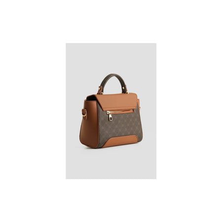 Armine Polka Dot Bag Brown Elegant - MALLTURK
