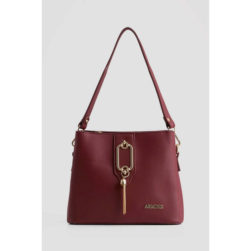 Armine Pia Bag Burgundy Classic - MALLTURK