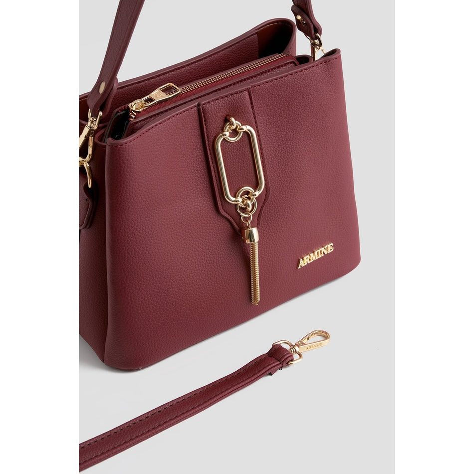 Armine Pia Bag Burgundy Classic - MALLTURK