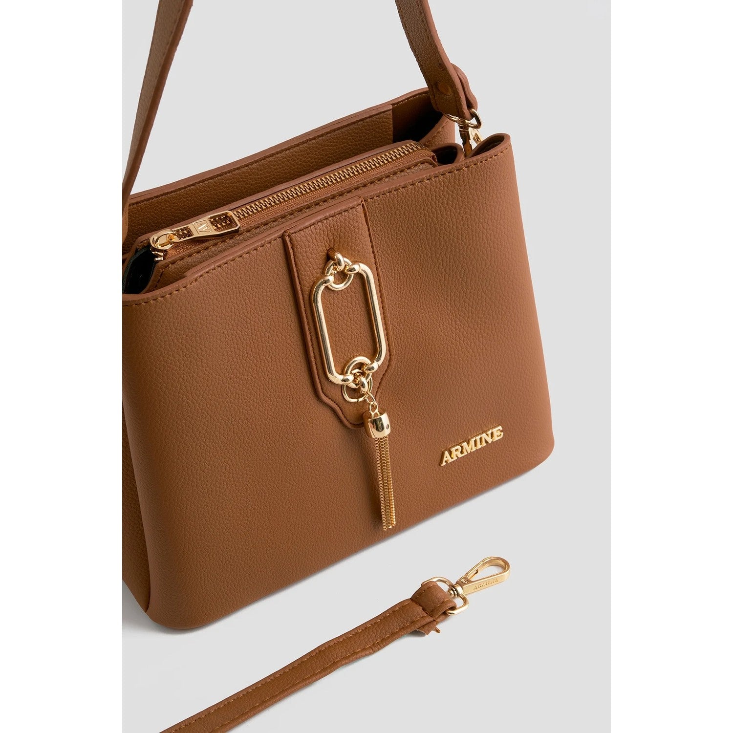 Armine Pia Bag Tan Sophisticated - MALLTURK