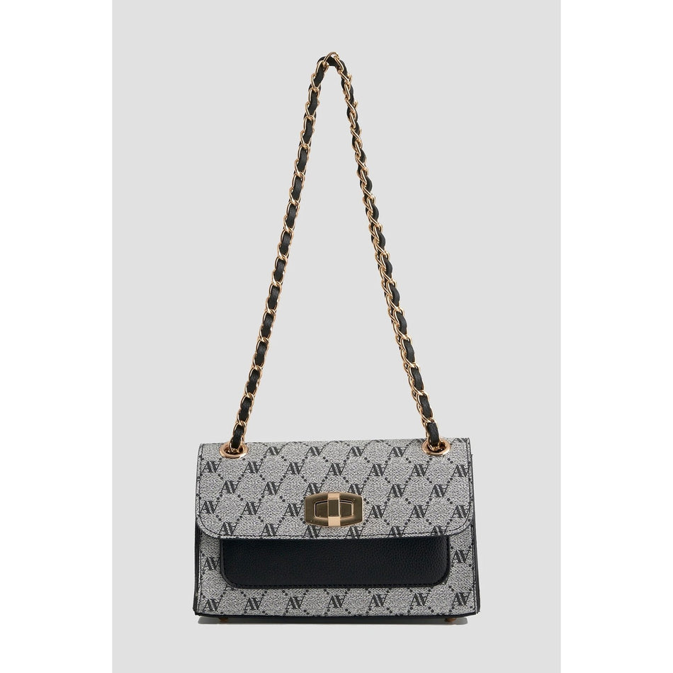 Armine Polka Dot Bag Grey Chic - MALLTURK