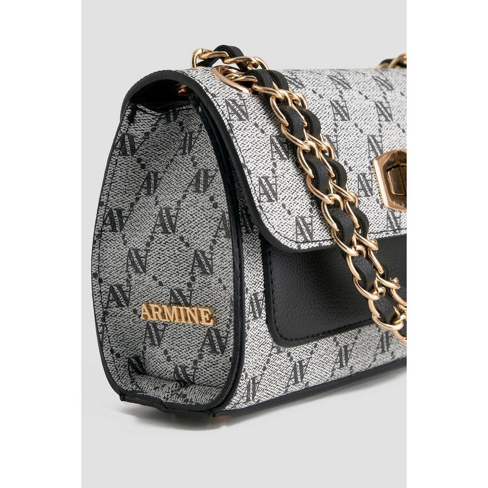 Armine Polka Dot Bag Grey Chic - MALLTURK