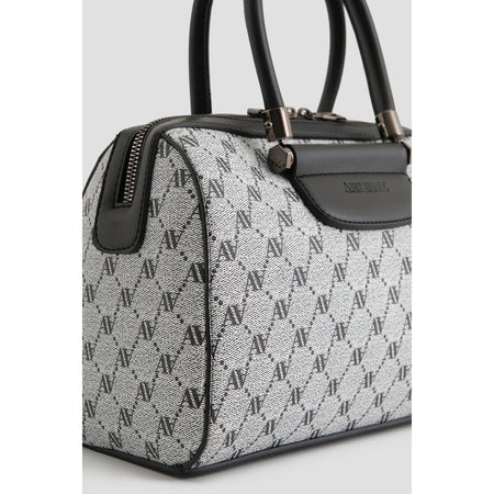 Armine Polka Dot Bag Grey Women's Handbag - MALLTURK