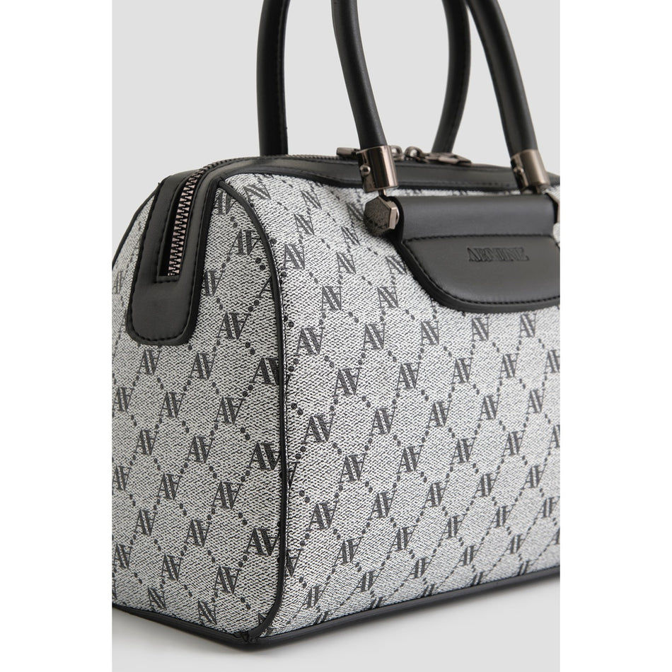 Armine Polka Dot Bag Grey Women's Handbag - MALLTURK