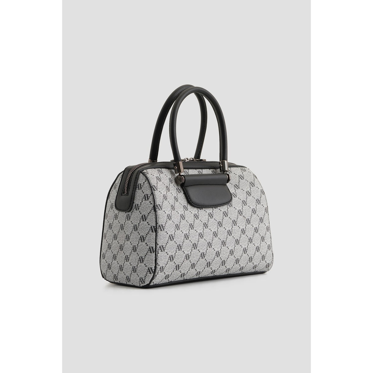 Armine Polka Dot Bag Grey Women's Handbag - MALLTURK