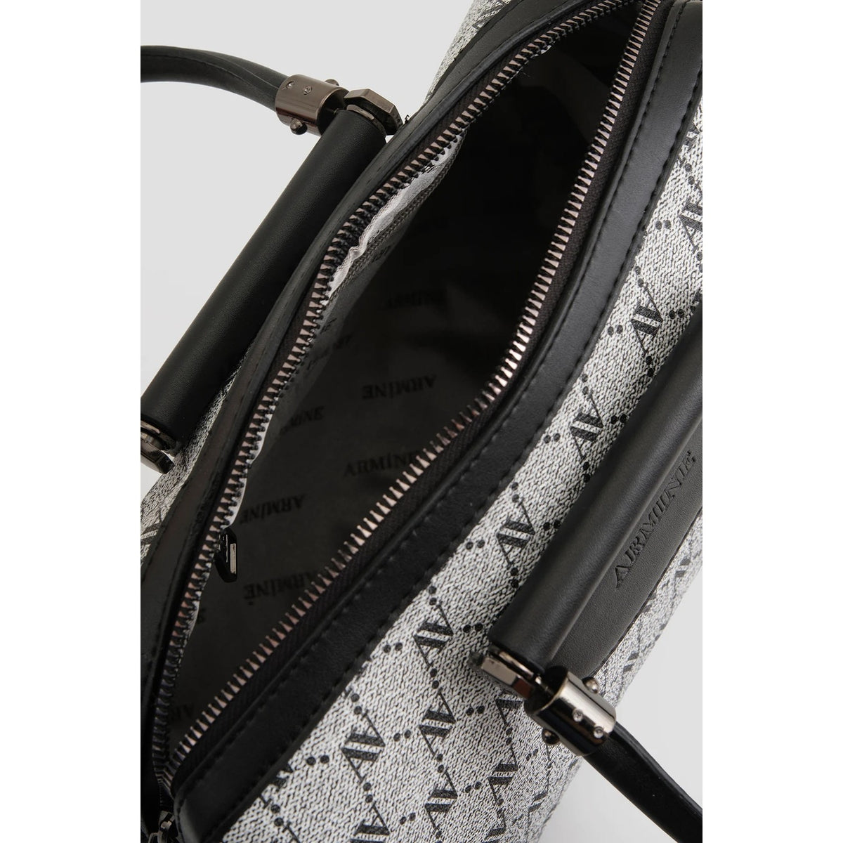 Armine Polka Dot Bag Grey Women's Handbag - MALLTURK