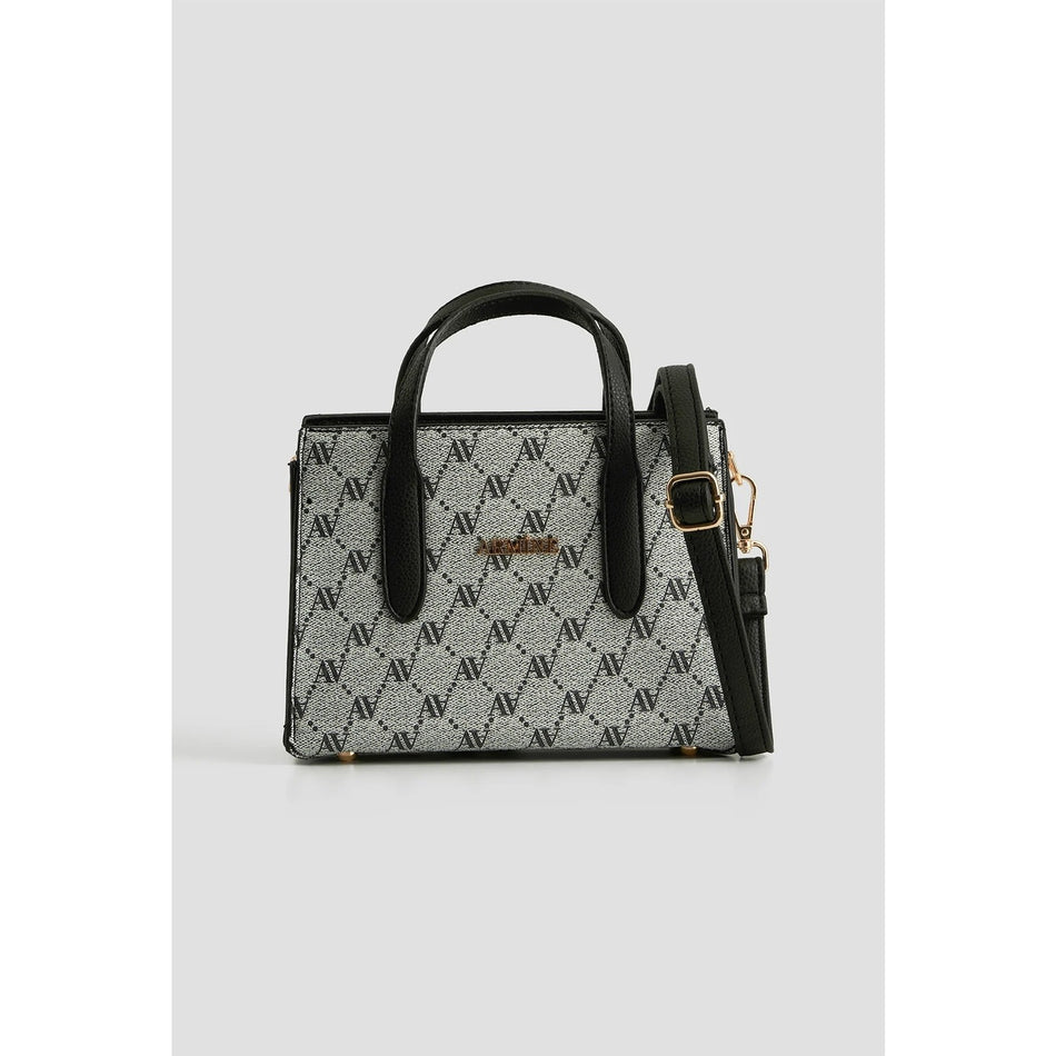 Armine Women's Polka Dot Bag, Grey: Ergonomic Design and Stylish Look for Everyday Use.