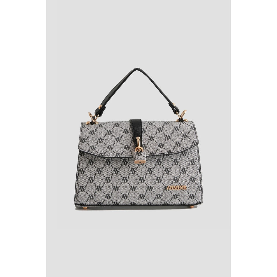 Armine Polka Dot Bag Grey Women's Bag - MALLTURK