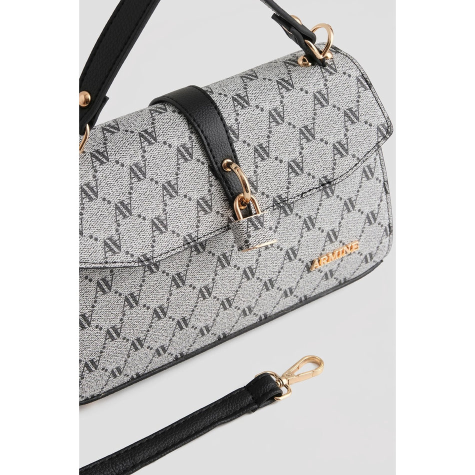 Armine Polka Dot Bag Grey Women's Bag - MALLTURK
