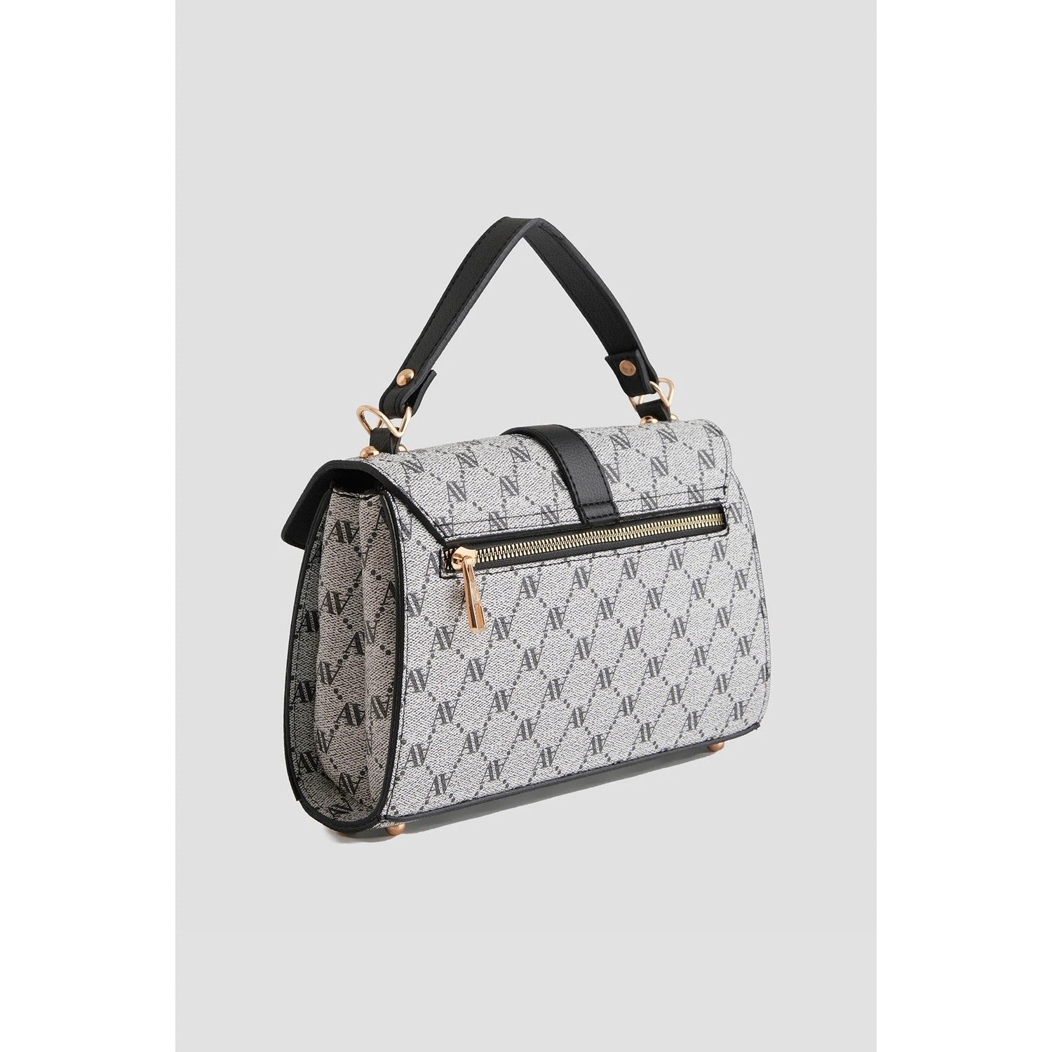 Armine Polka Dot Bag Grey Women's Bag - MALLTURK