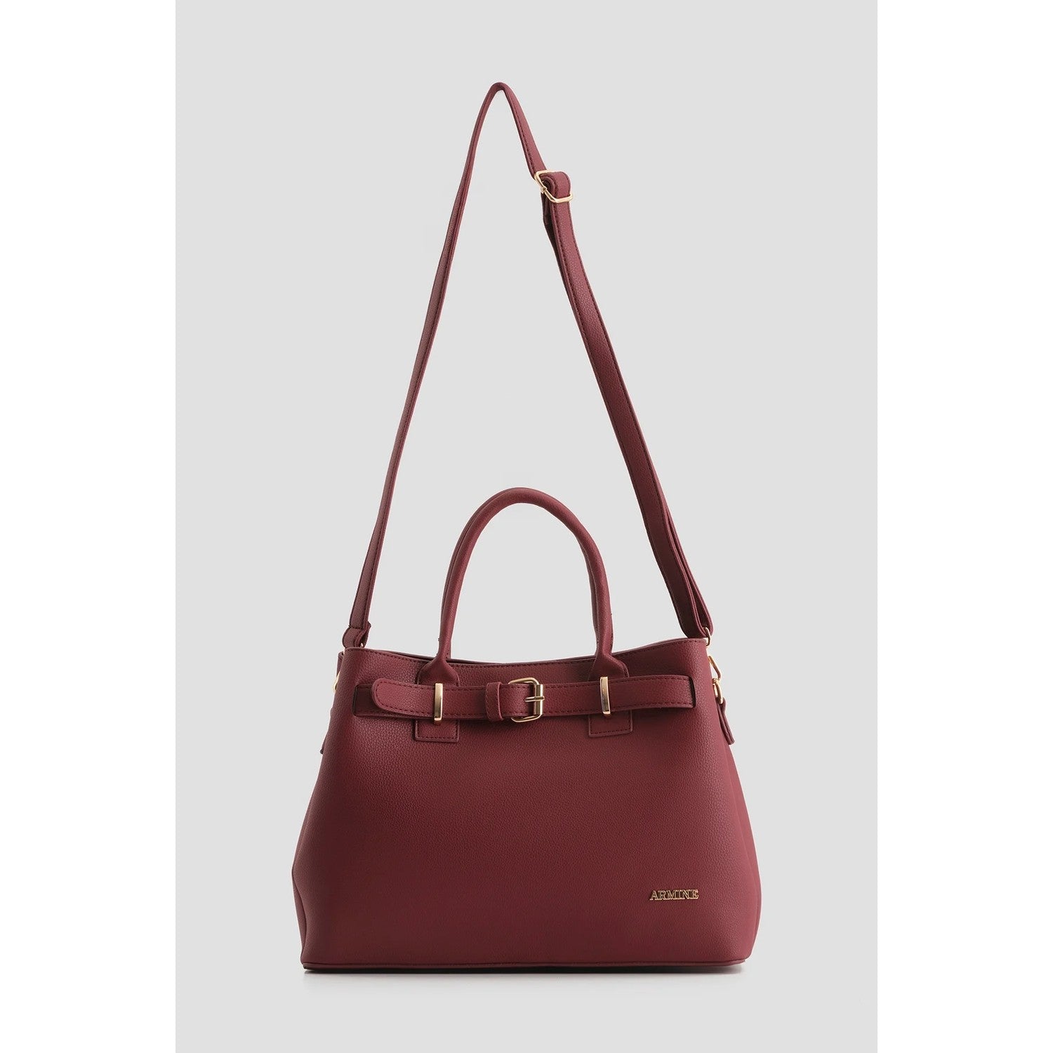 Armine Pia Bag Burgundy Women's Handbag - MALLTURK