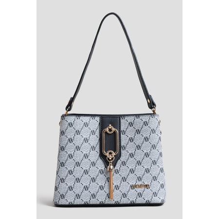 Armine Polka Dot Bag Grey Mode - MALLTURK