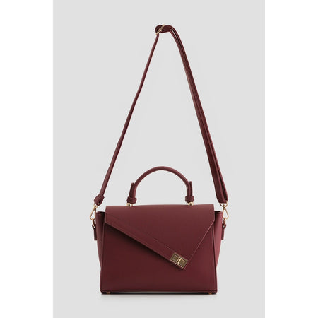 Armine Pia Bag Burgundy Timeless Style - MALLTURK