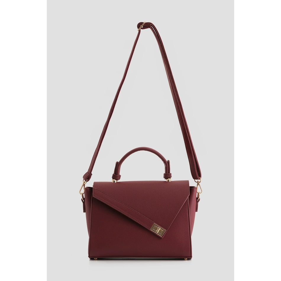 Armine Pia Bag Burgundy Timeless Style - MALLTURK