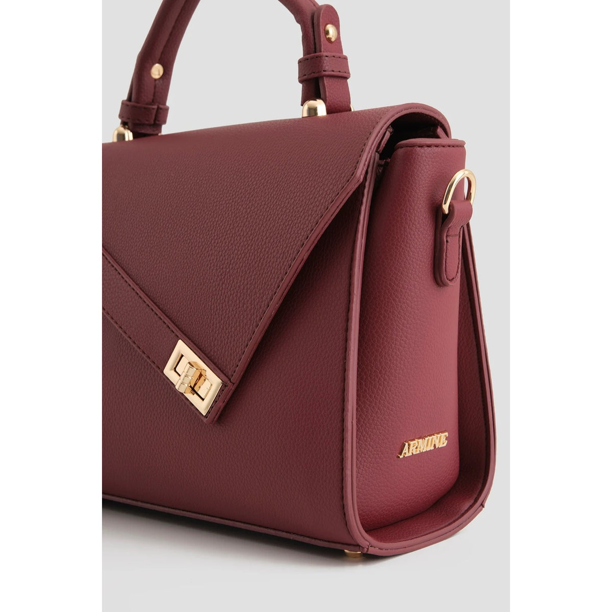 Armine Pia Bag Burgundy Timeless Style - MALLTURK