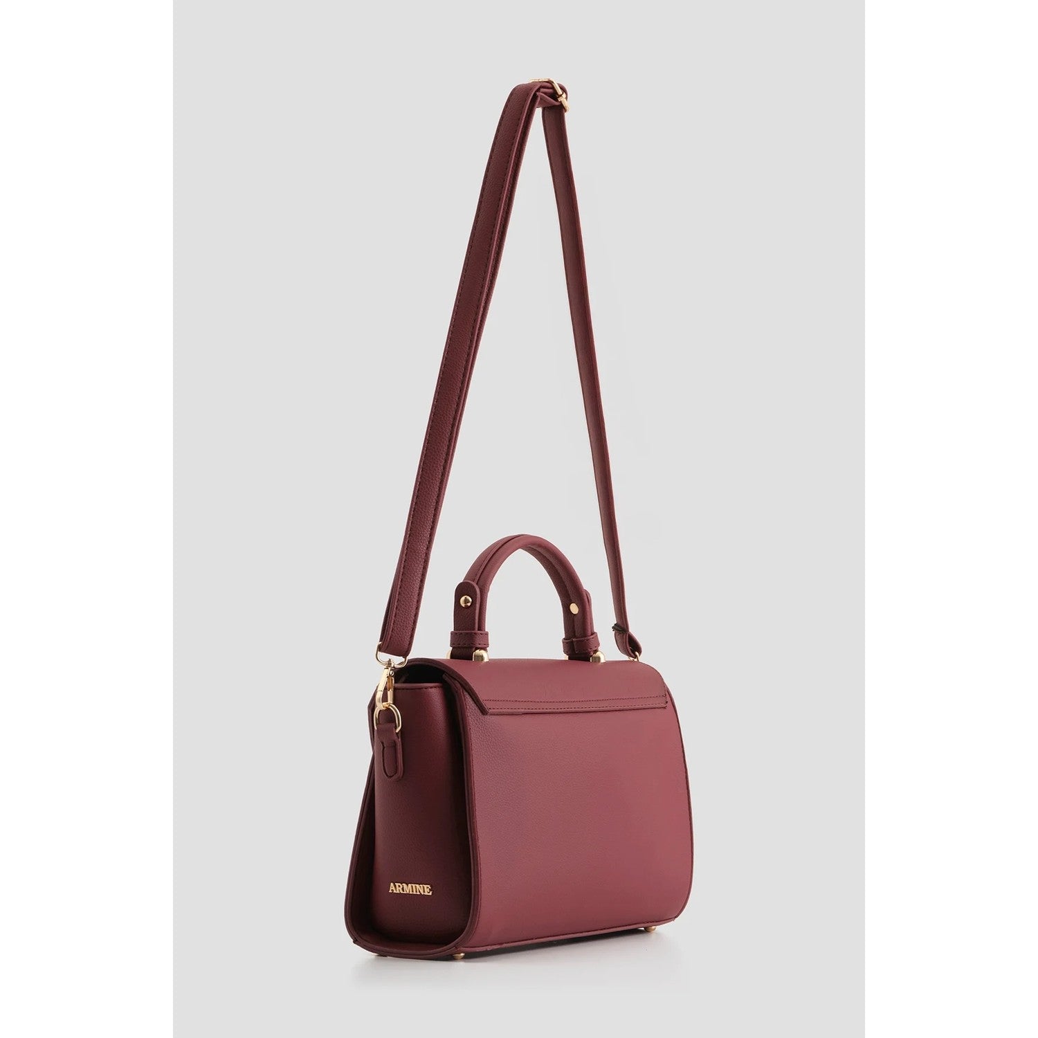 Armine Pia Bag Burgundy Timeless Style - MALLTURK