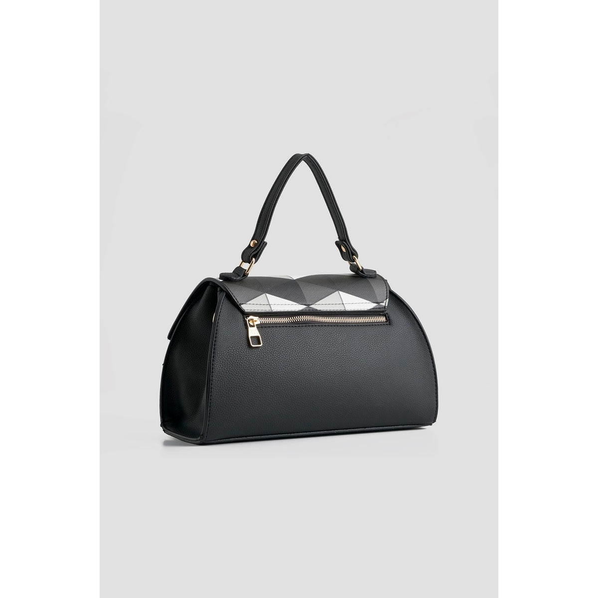 Armine Plaid Bag Black Stylish - MALLTURK