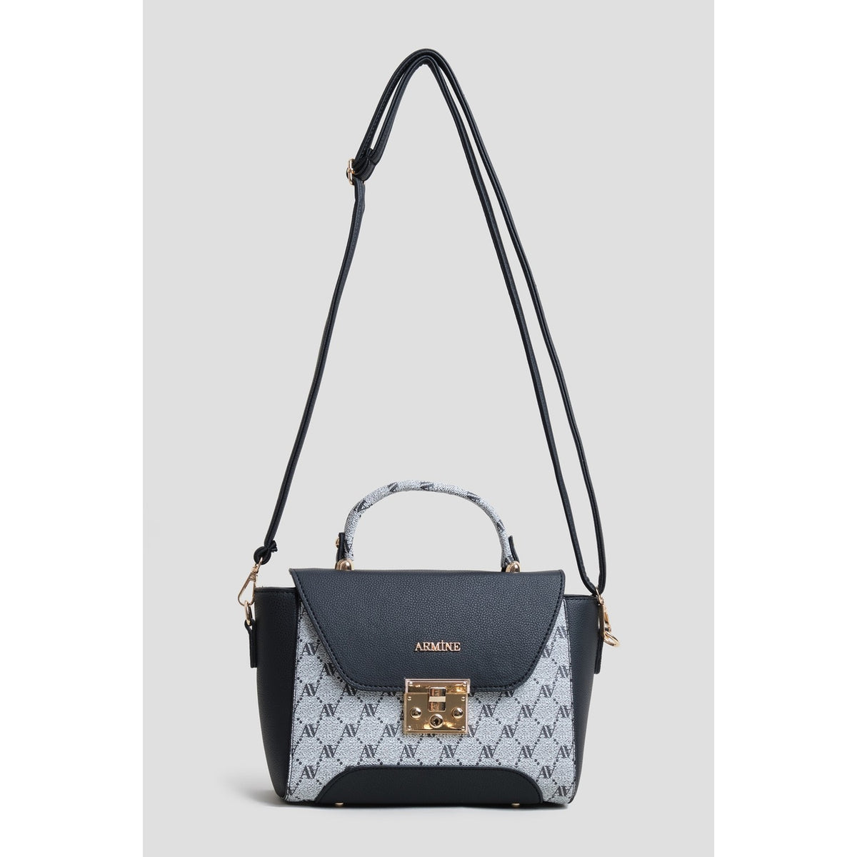 Armine Polka Dot Bag Grey Classic - MALLTURK