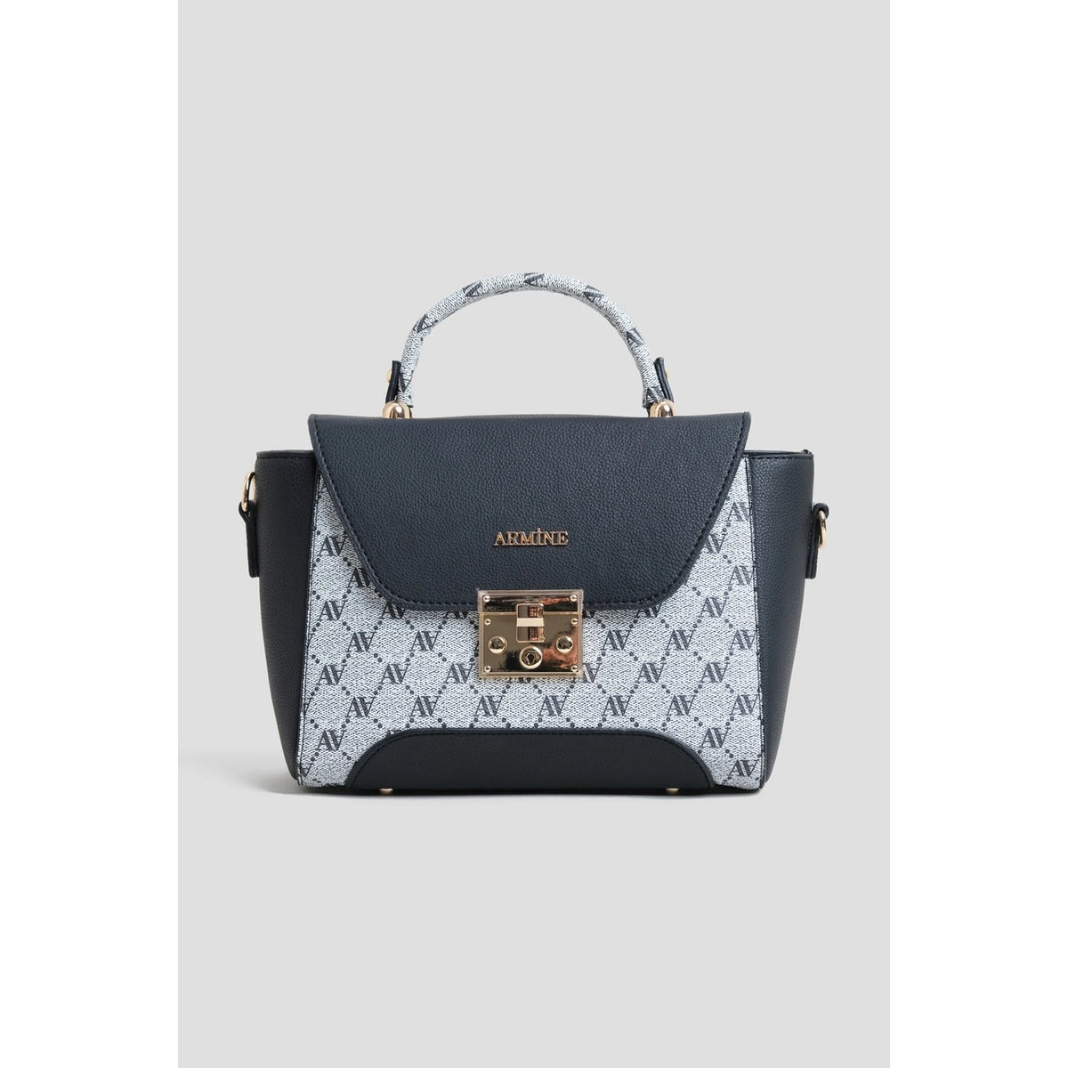 Armine Polka Dot Bag Grey Classic - MALLTURK