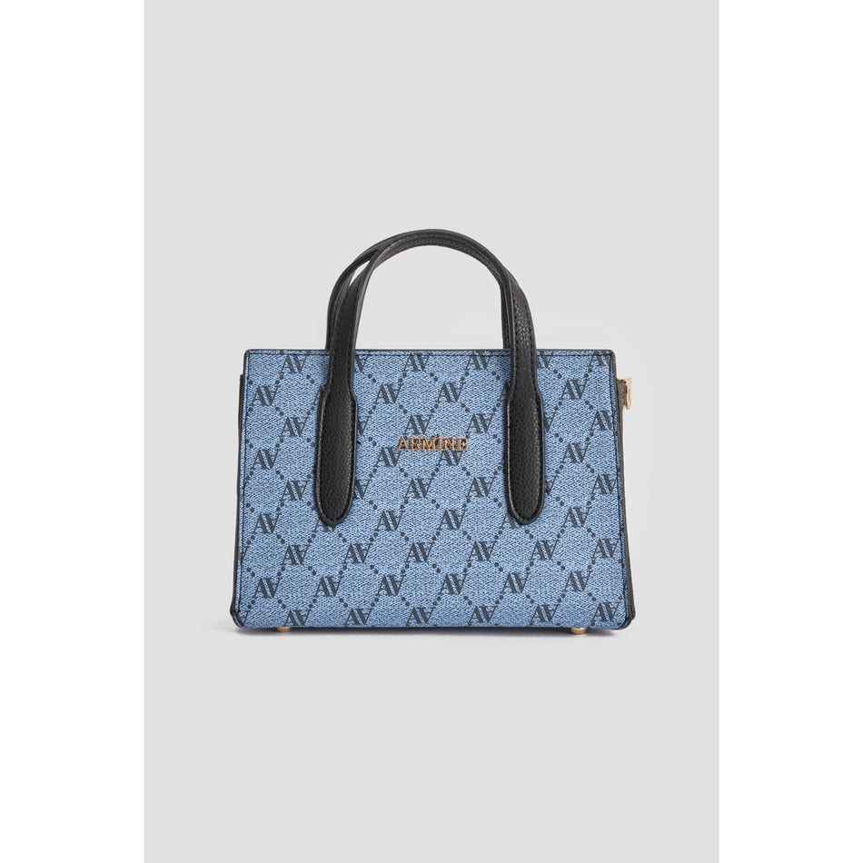 Armine Polka Dot Bag Blue