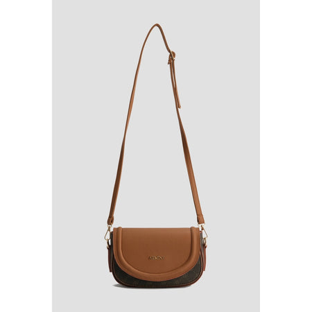 Armine Polka Dot Bag Brown Mode - MALLTURK