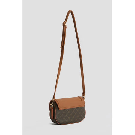 Armine Polka Dot Bag Brown Mode - MALLTURK