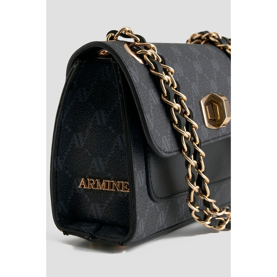 Armine Polka Dot Bag Black Stylish - MALLTURK