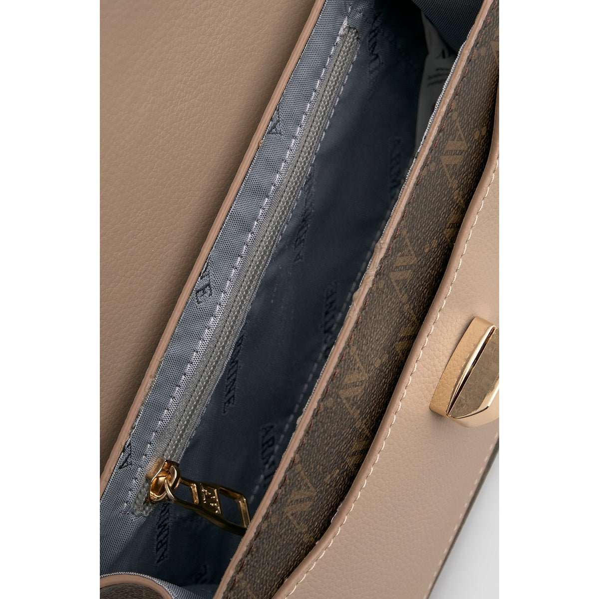 Armine Polka Dot Bag Brown Elegant - MALLTURK