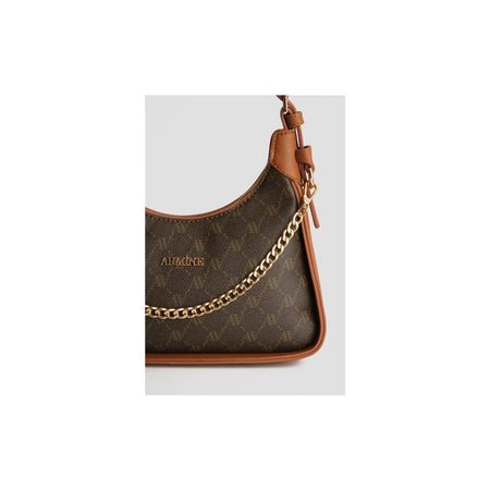 Armine Polka Dot Bag Brown Style - MALLTURK