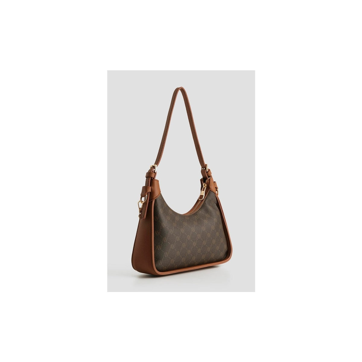 Armine Polka Dot Bag Brown Style - MALLTURK
