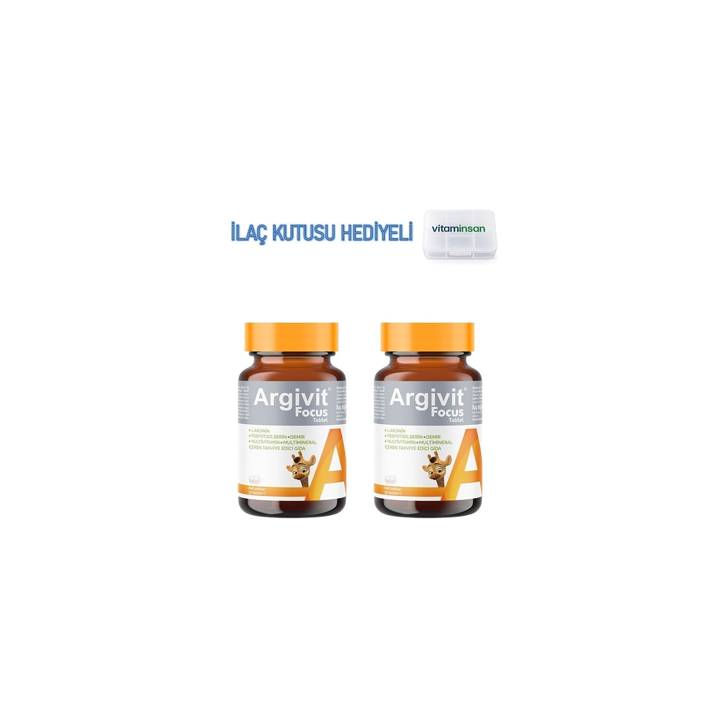 Argivit Focus 30 Tablet - MALLTURK