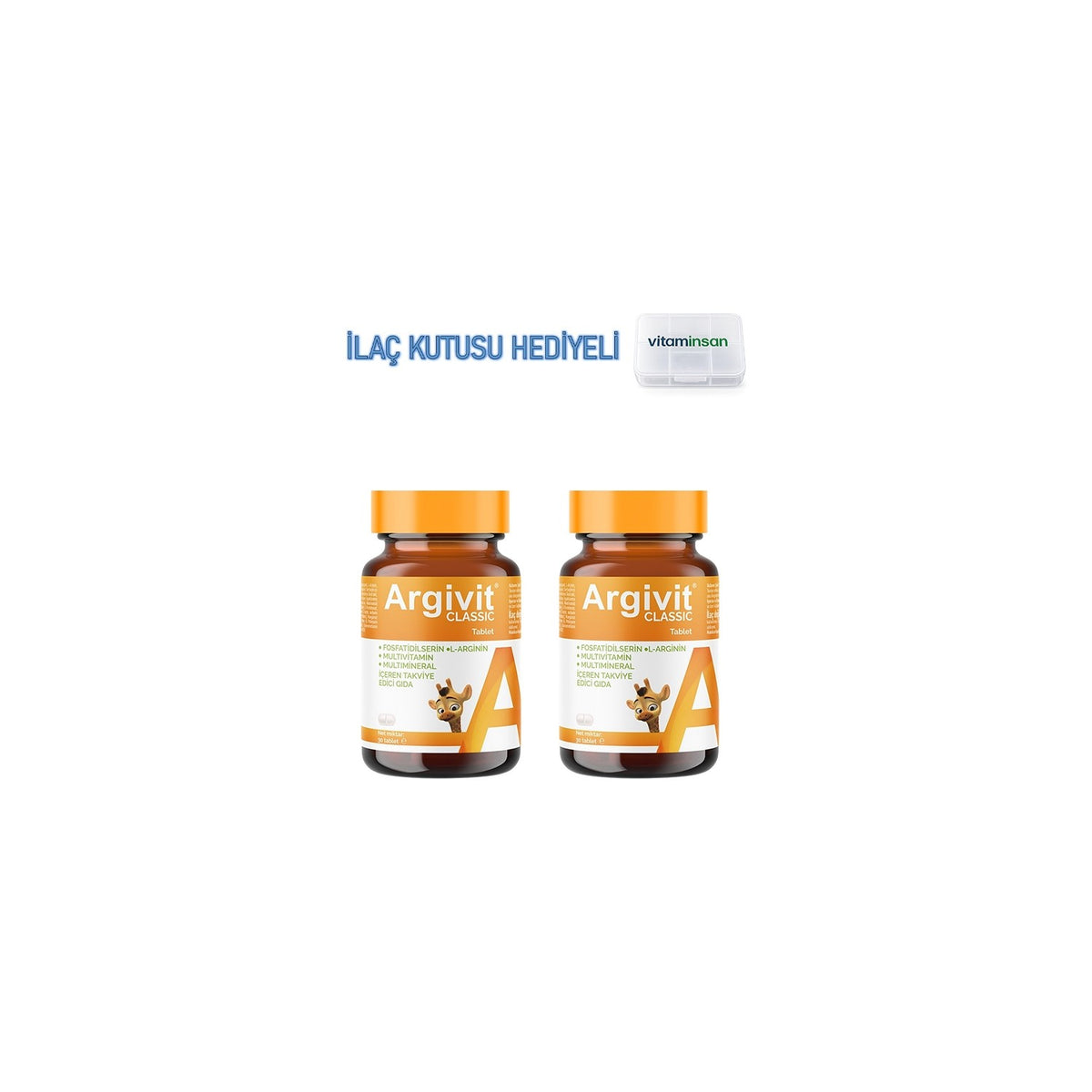 Argivit Classic 30 Tablet - MALLTURK