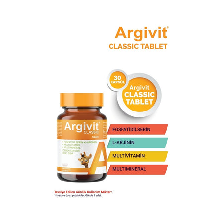 Argivit Classic 30 Tablet - MALLTURK