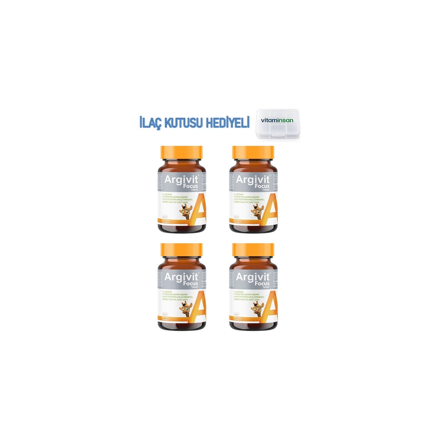 Argivit Focus 30 Tablet - MALLTURK