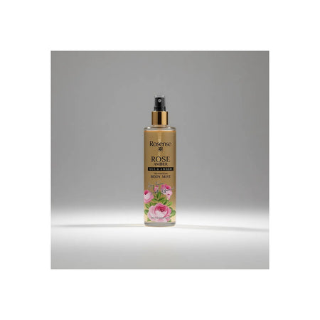 Rosense Body Spray Amber & Rose 4-Piece Set Refreshing Fragrance Volume for Women - MALLTURK