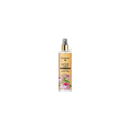 Rosense Body Spray Amber & Rose 4-Piece Set Refreshing Fragrance Volume for Women - MALLTURK