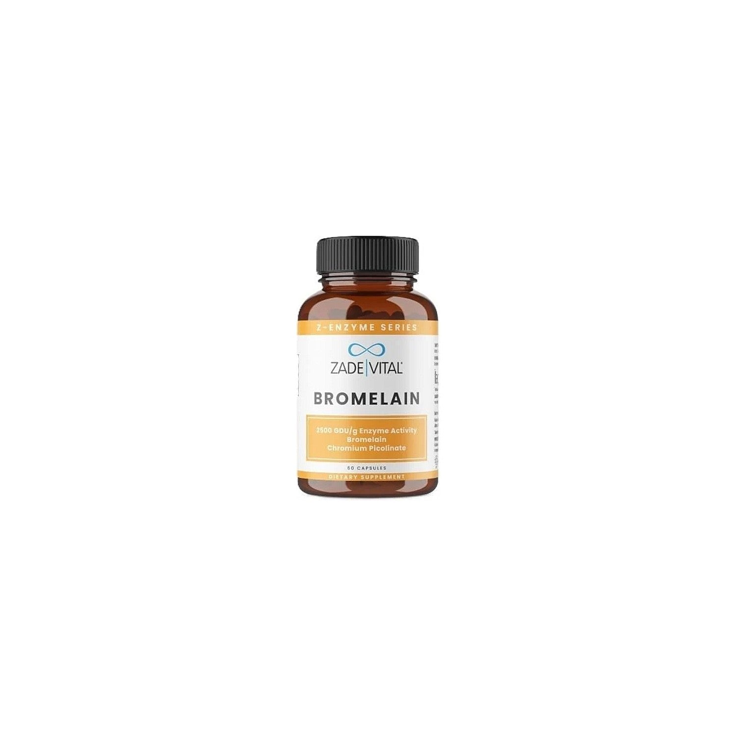 Zade Vital Bromelain 60 Capsule Dietary Supplement Turkey Origin Ingredient Information - MALLTURK