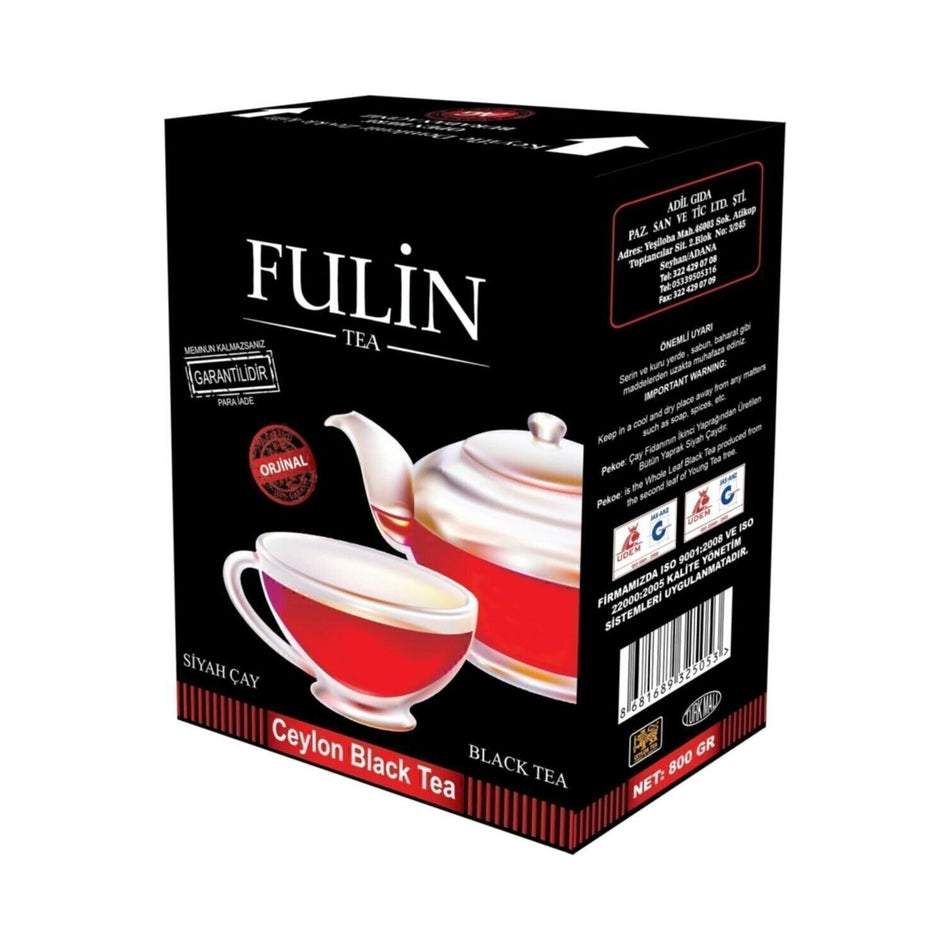 Fulin Tea 800 g Ceylon black tea loose leaf tea quality Sri Lanka Menseli flavored - MALLTURK